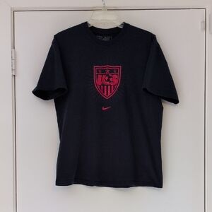 Nike Men's Navy Blue Medium T-Shirt US Soccer National Team World Cup